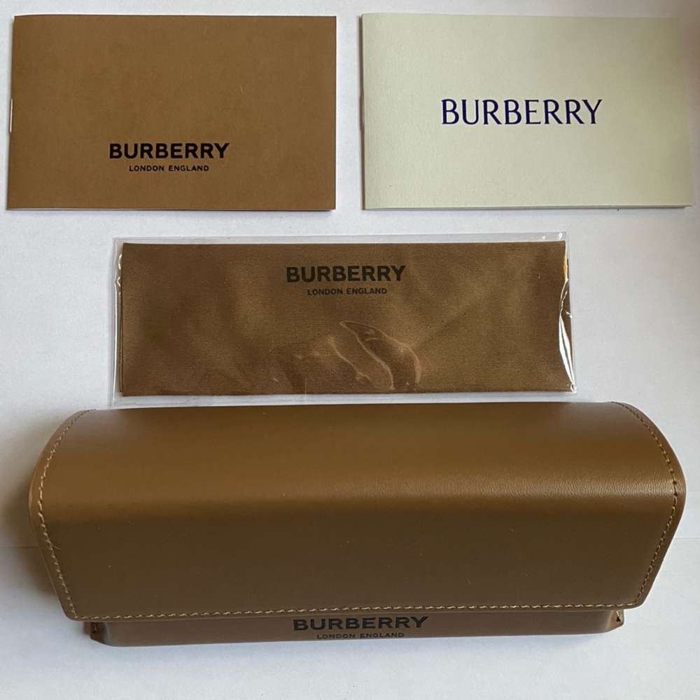 Burberry OBE2411 Eyeglasses Black on Vintage Check – New w/ Box (55-18-145) - Picture 7 of 10